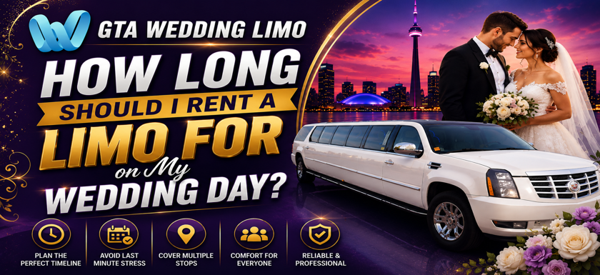 Book Toronto Wedding Limo