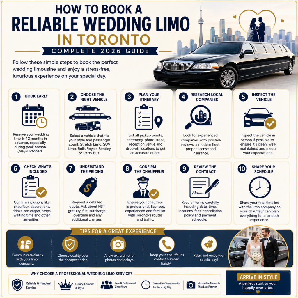 Reliable Wedding Limousines in Toronto